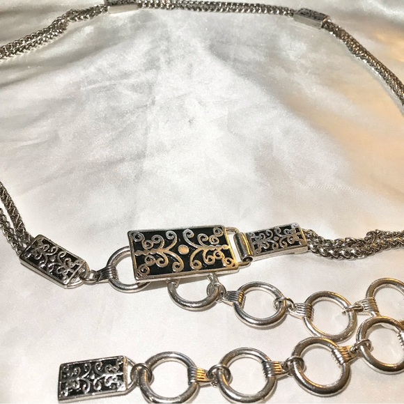 Metal Braided Rope Chain Link Belt - Picture 3 of 8